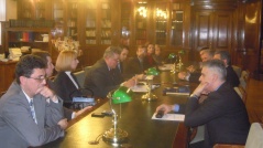 13 February 2013 The members of the National Assembly’s Parliamentary Friendship Group with Greece in meeting the Head of the Hellenic Parliament’s Parliamentary Friendship Group with Serbia 